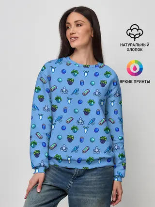 Женский свитшот / Stardew valley. Pattern