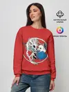 Женский свитшот / Снас и дракон