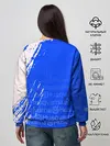 Женский свитшот / HUSQVARNA / ХУСКВАРНА / BLUE