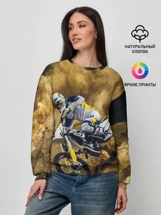 Женский свитшот / HUSQVARNA / ХУСКВАРНА / SPORT