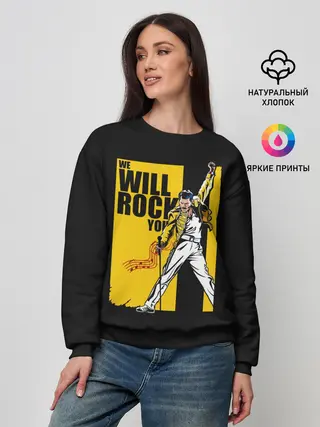 Женский свитшот / We will rock you