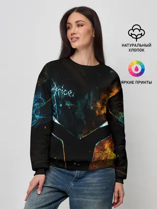 Женский свитшот / Поднятие уровня в одиночку