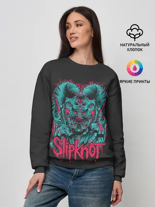 Женский свитшот / Slipknot Monster