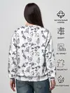 Женский свитшот / Скетч сказочные птицы