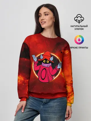 Женский свитшот / COSMO ORKO | ВОЛШЕБНИК ОРКО