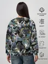 Женский свитшот / Узор для рыбака