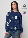 Женский свитшот / Ночная поляна