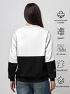 Женский свитшот / Black and White