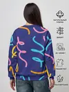 Женский свитшот / Одноцветная ячейка