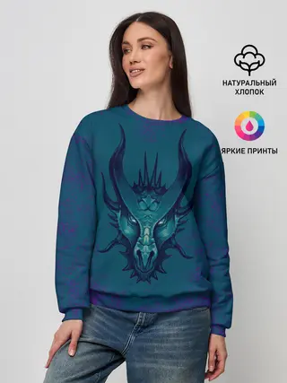Женский свитшот / Водяной дракон