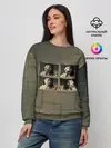 Женский свитшот / Амели. Малина