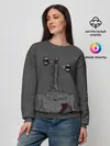 Женский свитшот / Сиреноголовый Глитч Glitch