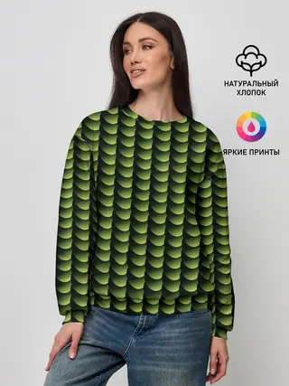 Женский свитшот / Digital bamboo