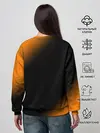 Женский свитшот / Лисичка - Градиент