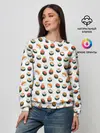 Женский свитшот / Sushi