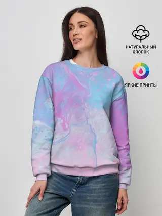 Женский свитшот / Градиент