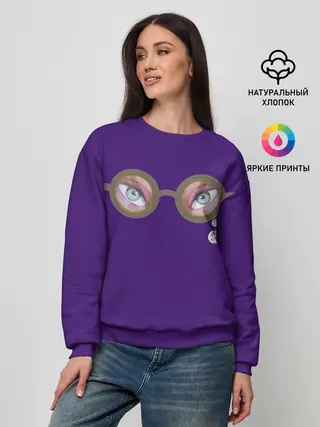 Женский свитшот / Я тебя вижу!