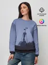 Женский свитшот / СИРЕНОГОЛОВЫЙ У ДОМА