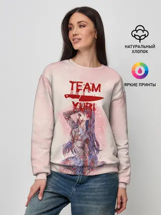 Женский свитшот / Team Yuri | Доки Доки