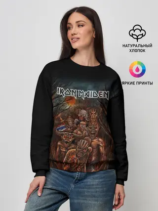 Женский свитшот / IRON MAIDEN | АЙРОН МЕЙДЕН