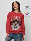 Женский свитшот / Луффи | резиновый Лу One Piece