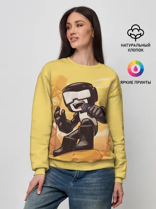 Женский свитшот / Танкист