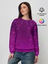 Женский свитшот / Абстрактный фон фуксия
