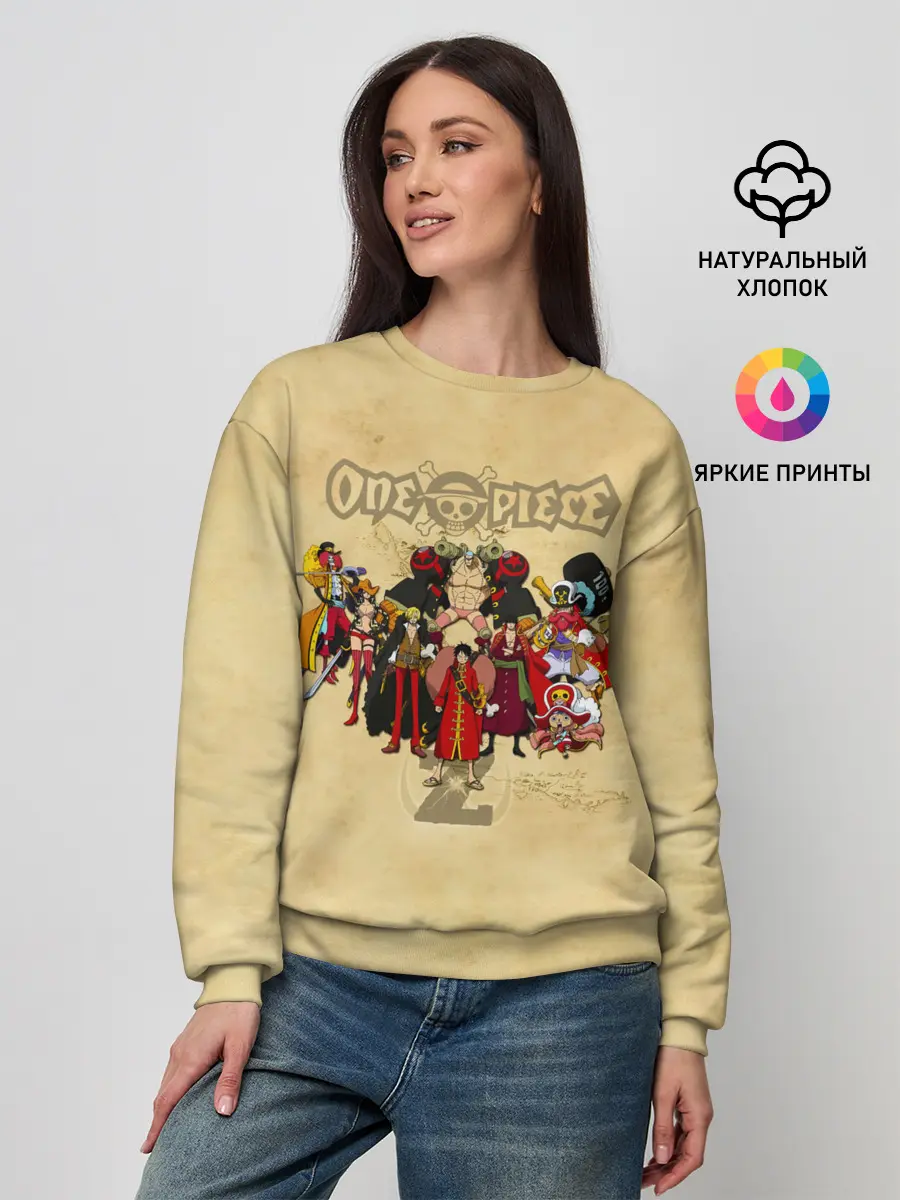 Женский свитшот / One Piece. Большой куш