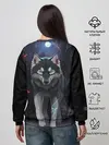 Женский свитшот / КРАСИВЫЙ ВОЛК