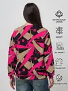Женский свитшот / Яркий абстрактный узор