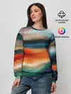 Женский свитшот / Мозаичный абстрактный узор