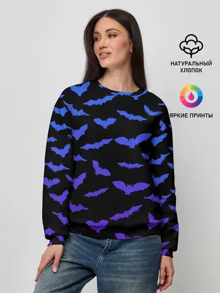 Женский свитшот / Летучие хищники