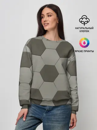 Женский свитшот / ФУТБОЛЬНЫЙ МЯЧ