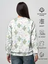Женский свитшот / Кактусы