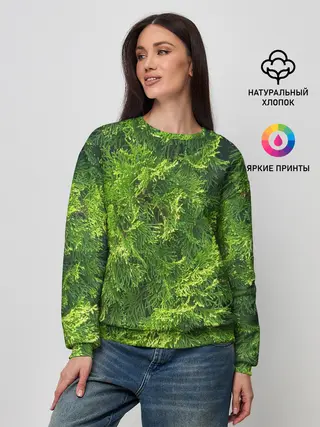 Женский свитшот / Хвойная масса