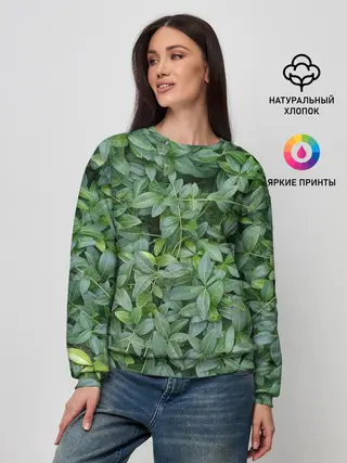 Женский свитшот / Барвинок