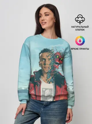 Женский свитшот / Обложка Logic