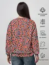 Женский свитшот / Леопардовый принт на розовом