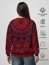 Женский свитшот / Акварельный калейдоскоп