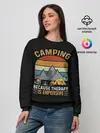 Женский свитшот / Camping