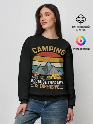 Женский свитшот / Camping