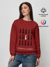 Женский свитшот / Белая королева
