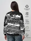 Женский свитшот / MITSUBISHI СЛЕДЫ ШИН