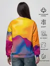 Женский свитшот / Собака с молнией