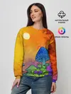 Женский свитшот / Заколдованный лес