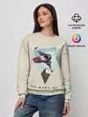 Женский свитшот / Космический путешественник