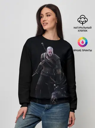 Женский свитшот / The Witcher