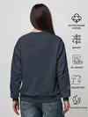 Женский свитшот / Доктор Кто 8 бит