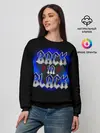 Женский свитшот / BACK in BLACK AC/DC