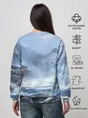 Женский свитшот / Кратос и Атрей Рагнарек